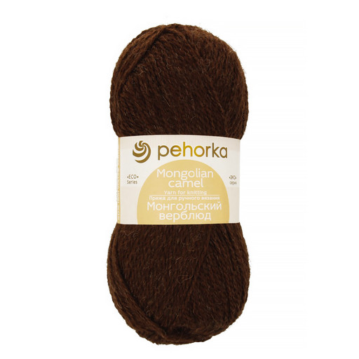Пряжа Пехорская ПТ "Монгольский верблюд" 50% верблюжья шерсть, 50% акрил 10 шт. х 100 г 300 м ± 18 м