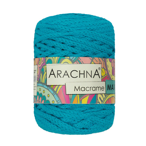 Пряжа ARACHNA "Macrame Maxi" 80% хлопок, 20% полиэстер 4 шт. х 250 г ± 10 г 80 м ± 3 м