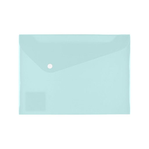 "Expert Complete" Trend Pastel "Pastel" Папка-конверт с кнопкой A5 180 мкм диагональ 10 шт. бирюзовый EC21017219