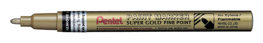 "Pentel" Маркер перманентный Paint 2.9 мм пулевидный 12 шт.