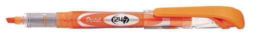 "Pentel" Маркер-выделитель текста с жидкими чернилами 24/7 Highlighter 1 - 3.5 мм перо скошенное 12 шт.
