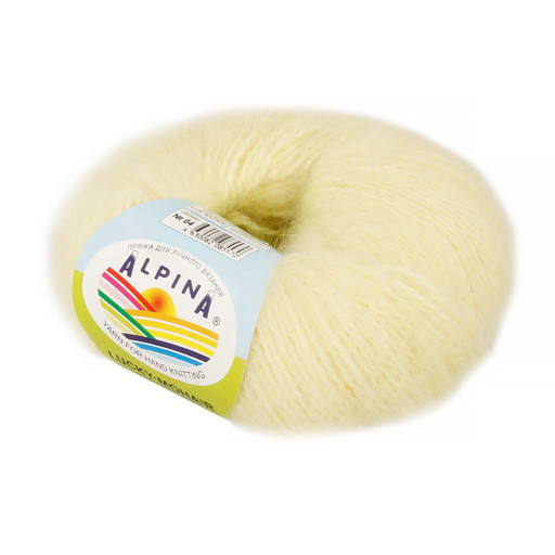 Пряжа ALPINA "LUCKY MOHAIR" 60% кид мохер, 40% акрил 10 шт. х 50 г 150 м ± 5 м