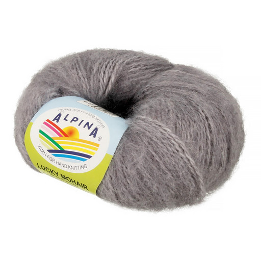 Пряжа ALPINA "LUCKY MOHAIR" 60% кид мохер, 40% акрил 10 шт. х 50 г 150 м ± 5 м