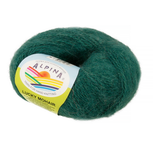 Пряжа ALPINA "LUCKY MOHAIR" 60% кид мохер, 40% акрил 10 шт. х 50 г 150 м ± 5 м