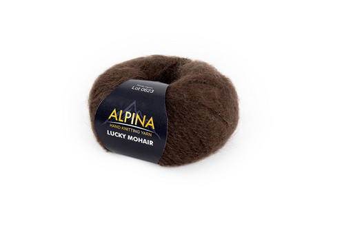 Пряжа ALPINA "LUCKY MOHAIR" 60% кид мохер, 40% акрил 10 шт. х 50 г 150 м ± 5 м