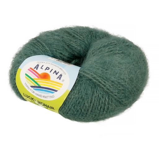 Пряжа ALPINA "LUCKY MOHAIR" 60% кид мохер, 40% акрил 10 шт. х 50 г 150 м ± 5 м
