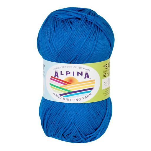 Пряжа ALPINA "SATI" 100% мерсеризованный хлопок 10 шт. х 50 г 170 м ± 10 м