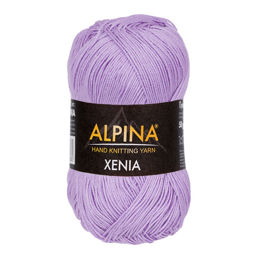 Пряжа ALPINA "XENIA" 100% мерсеризованный хлопок 10 шт. х 50 г 240 м ± 10 м
