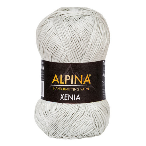 Пряжа ALPINA "XENIA" 100% мерсеризованный хлопок 10 шт. х 50 г 240 м ± 10 м