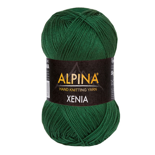 Пряжа ALPINA "XENIA" 100% мерсеризованный хлопок 10 шт. х 50 г 240 м ± 10 м