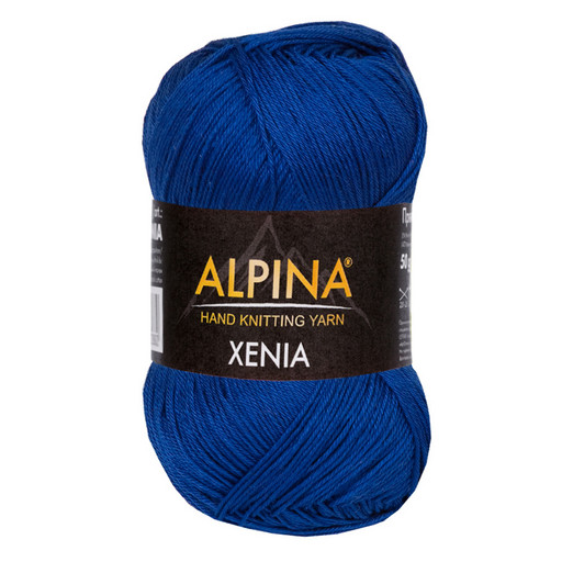 Пряжа ALPINA "XENIA" 100% мерсеризованный хлопок 10 шт. х 50 г 240 м ± 10 м
