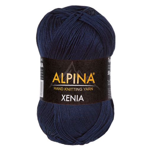 Пряжа ALPINA "XENIA" 100% мерсеризованный хлопок 10 шт. х 50 г 240 м ± 10 м