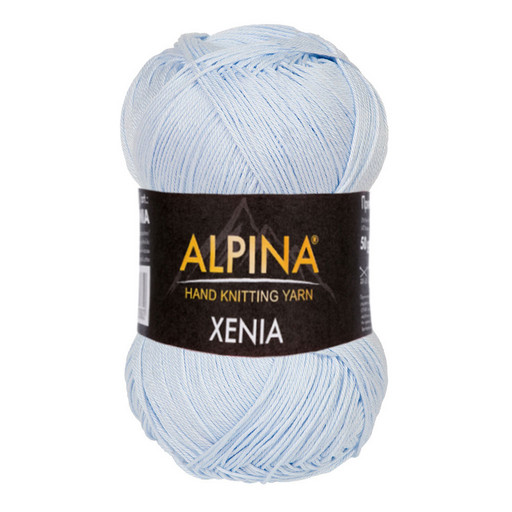 Пряжа ALPINA "XENIA" 2 100% мерсеризованный хлопок 10 шт. х 50 г 240 м ± 10 м