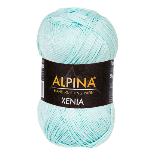 Пряжа ALPINA "XENIA" 100% мерсеризованный хлопок 10 шт. х 50 г 240 м ± 10 м