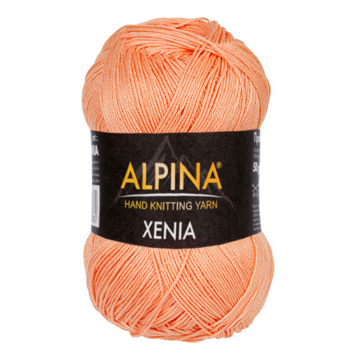 Пряжа ALPINA "XENIA" 2 100% мерсеризованный хлопок 10 шт. х 50 г 240 м ± 10 м