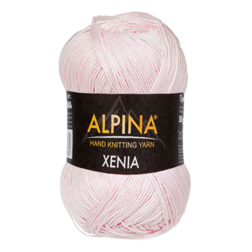 Пряжа ALPINA "XENIA" 2 100% мерсеризованный хлопок 10 шт. х 50 г 240 м ± 10 м