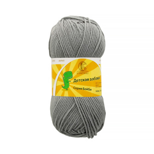 Пряжа Камтекс КТ "Детская забава" 80% акрил, 20% микрофибра 10 шт. х 50 г 140 м