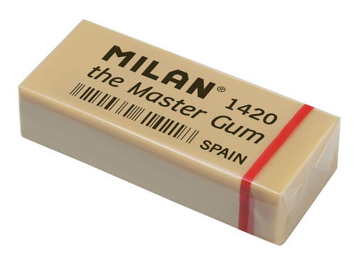 "Milan" Ластик Master Gum 1420 5.5х2.3х1.3 см 5 шт. CMM1420-05