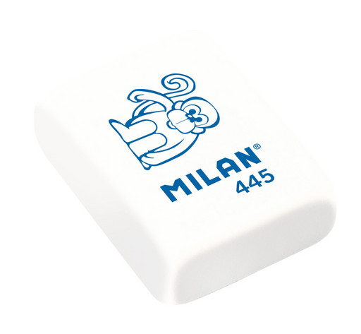 "Milan" Ластик с рисунком 445 3.1х2.3х0.9 см 45 шт. CMM445 ассорти