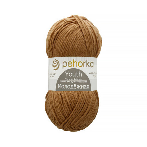 Пряжа Пехорская ПТ "Молодежная" 91% акрил, 9% полиамид 5 шт. х 200 г 280 м ± 14 м