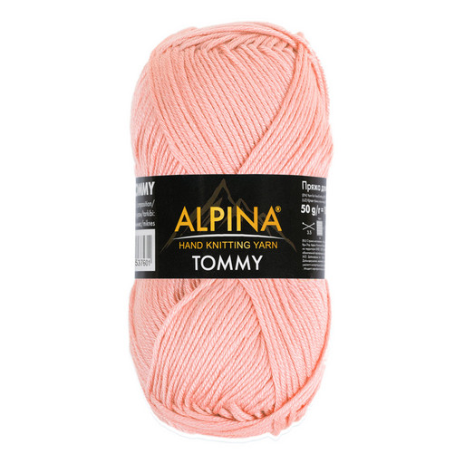 Пряжа ALPINA "TOMMY" 100% микнес 10 шт. х 50 г 130 м ± 10 м