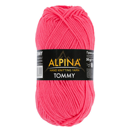 Пряжа ALPINA "TOMMY" 100% микнес 10 шт. х 50 г 130 м ± 10 м