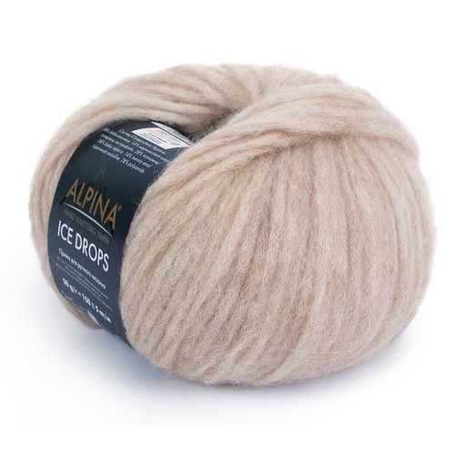 Пряжа ALPINA "ICE DROPS" 58% альпака, 14% шерсть, 28% полиамид 10 шт. х 50 г 150 м ± 5 м