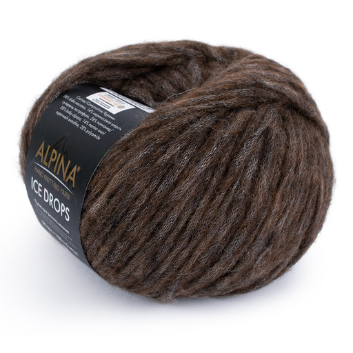 Пряжа ALPINA "ICE DROPS" 58% альпака, 14% шерсть, 28% полиамид 10 шт. х 50 г 150 м ± 5 м