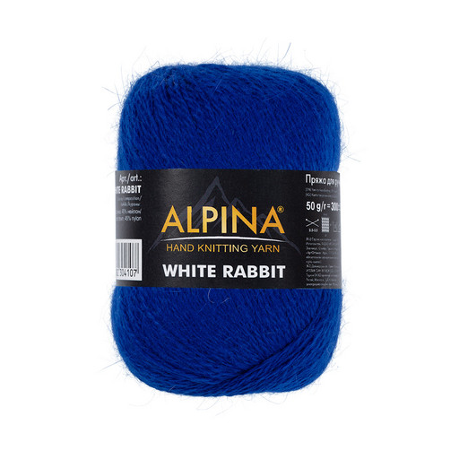 Пряжа ALPINA "WHITE RABBIT" 55% пух кролика, 45% нейлон 10 шт. х 50 г 300 м ± 15 м
