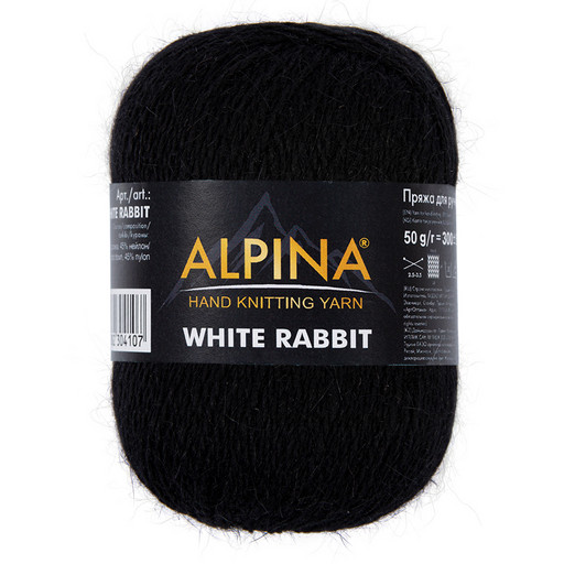 Пряжа ALPINA "WHITE RABBIT" 55% пух кролика, 45% нейлон 10 шт. х 50 г 300 м ± 15 м