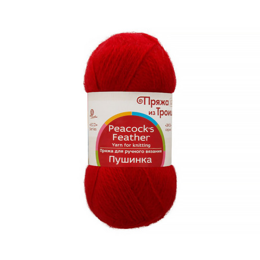 Пряжа из Троицка "Пушинка" 50% шерсть, 50% козий пух 10 шт. х 50 г 225 м