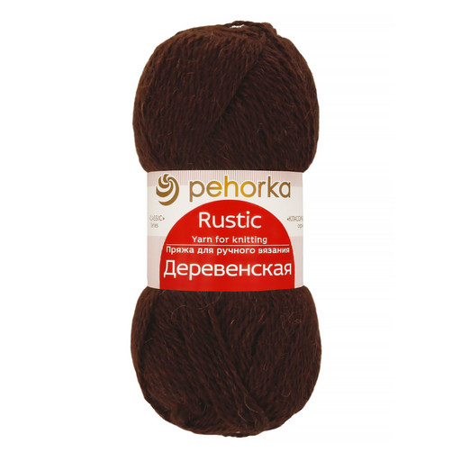 Пряжа Пехорская ПТ "Деревенская" 100% шерсть 10 шт. х 100 г 250 м ± 15 м
