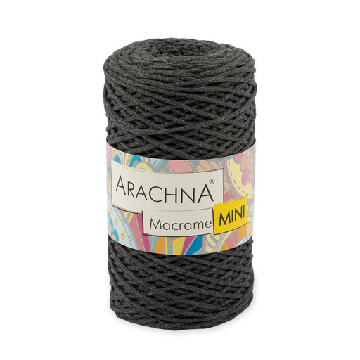 Пряжа ARACHNA "Macrame Mini" 80% хлопок, 20% полиэстер 4 шт. х 250 г ± 10 г 200 м ± 20 м