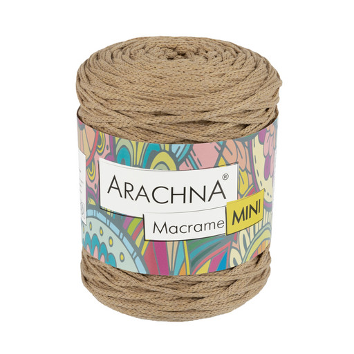Пряжа ARACHNA "Macrame Mini" 80% хлопок, 20% полиэстер 4 шт. х 250 г ± 10 г 200 м ± 20 м