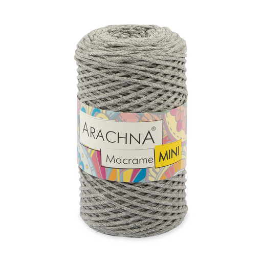 Пряжа ARACHNA "Macrame Mini" 80% хлопок, 20% полиэстер 4 шт. х 250 г ± 10 г 200 м ± 20 м