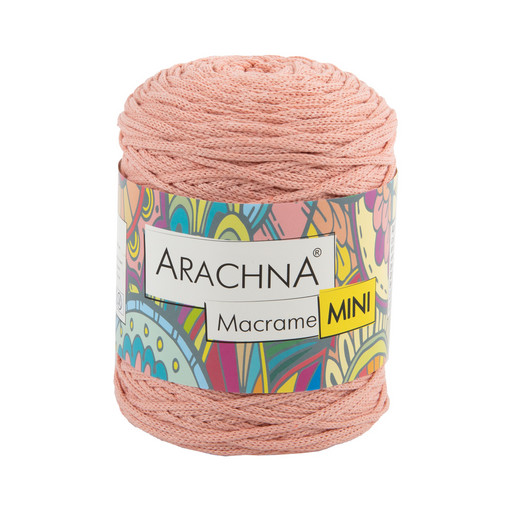 Пряжа ARACHNA "Macrame Mini" 80% хлопок, 20% полиэстер 4 шт. х 250 г ± 10 г 200 м ± 20 м