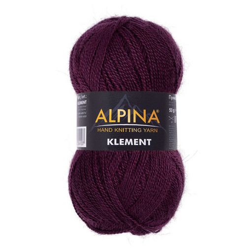 Пряжа ALPINA "KLEMENT" 80% альпака, 20% мериносовая шерсть 4 шт. х 50 г 300 м ± 10 м