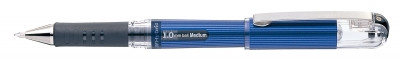 "Pentel" Ручка гелевая с металлическим наконечником Hybrid Gel Grip DX 12 шт. K230-AO цвет чернил: черный
