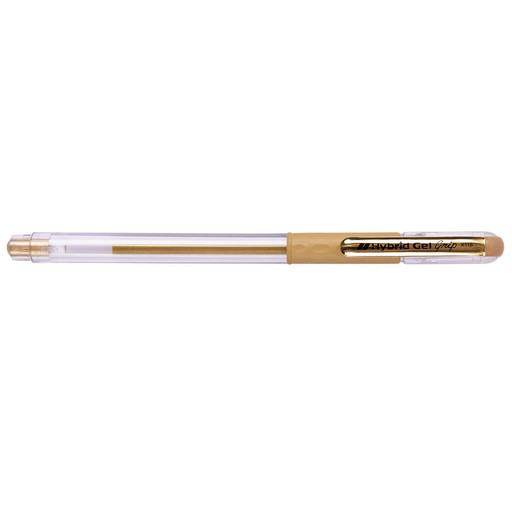 "Pentel" Ручка гелевая Hybrid gel Grip Metallic K118-X цвет чернил: золотистый