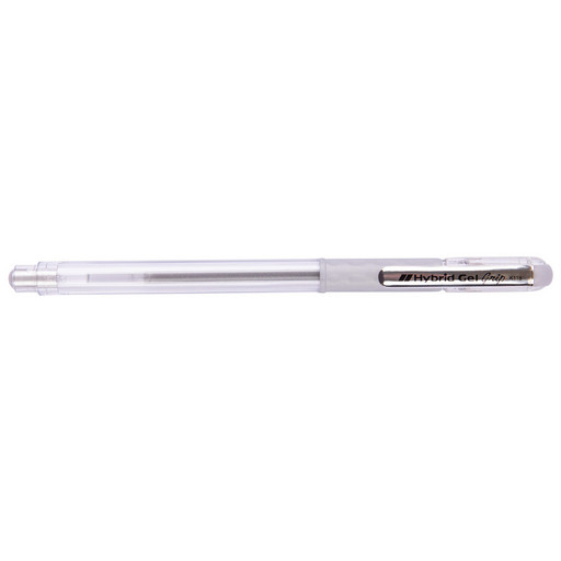 "Pentel" Ручка гелевая Hybrid gel Grip Metallic K118-Z цвет чернил: серебристый