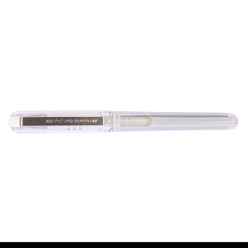 "Pentel" Ручка гелевая с металлическим наконечником Hybrid Gel Grip DX 12 шт. K230-WO цвет чернил: белый
