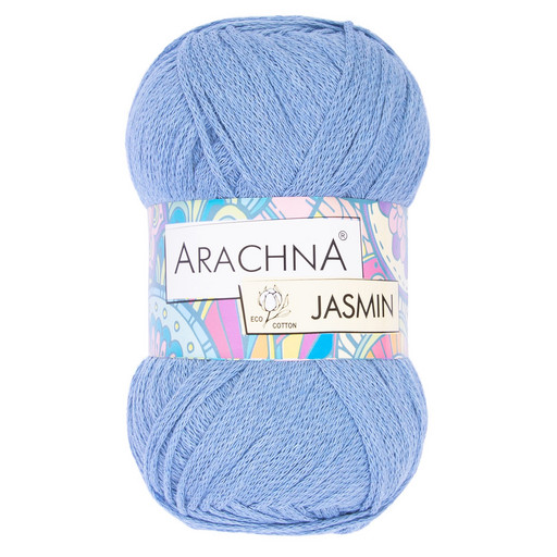 Пряжа ARACHNA "JASMIN" 80% хлопок, 20% полиэстер 5 шт. х 100 г ± 10 г 250 м ± 7 м