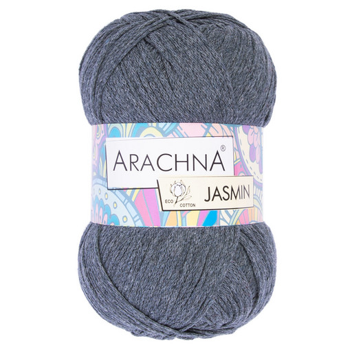 Пряжа ARACHNA "JASMIN" 80% хлопок, 20% полиэстер 5 шт. х 100 г ± 10 г 250 м ± 7 м