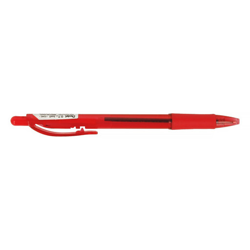 "Pentel" Ручка шариковая автоматическая Pentel Fine Line 12 шт. BK417-B цвет чернил: красный