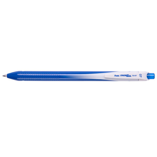 "Pentel" Ручка гелевая автоматическая Energel, одноразовая 12 шт. 2-й сорт BL437-C цвет чернил: синий