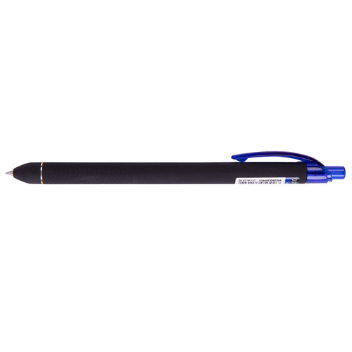 "Pentel" Ручка гелевая автоматическая Energel, корпус Soft Touch 12 шт. BL437R1-C цвет чернил: синий