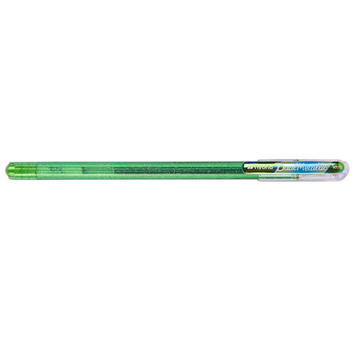 "Pentel" Ручка гелевая Hybrid Dual Metallic, K110-DMKX цвет чернил: синий цвет чернил: зелёный