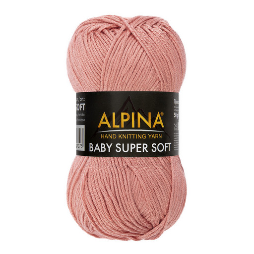 Пряжа ALPINA "BABY SUPER SOFT" 50% хлопок, 50% бамбук 10 шт. х 50 г 150 м ± 10 м
