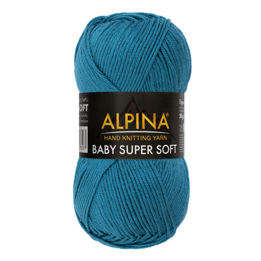 Пряжа ALPINA "BABY SUPER SOFT" 50% хлопок, 50% бамбук 10 шт. х 50 г 150 м ± 10 м