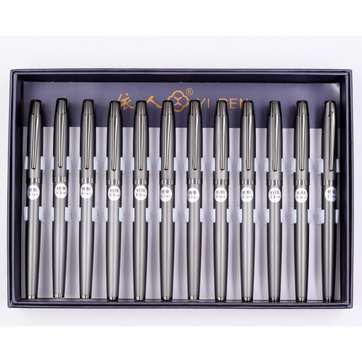 Ручка перьевая F (Fine), порш. сист., метал. корп., эрг. упор, MAYLOTT Perfetto